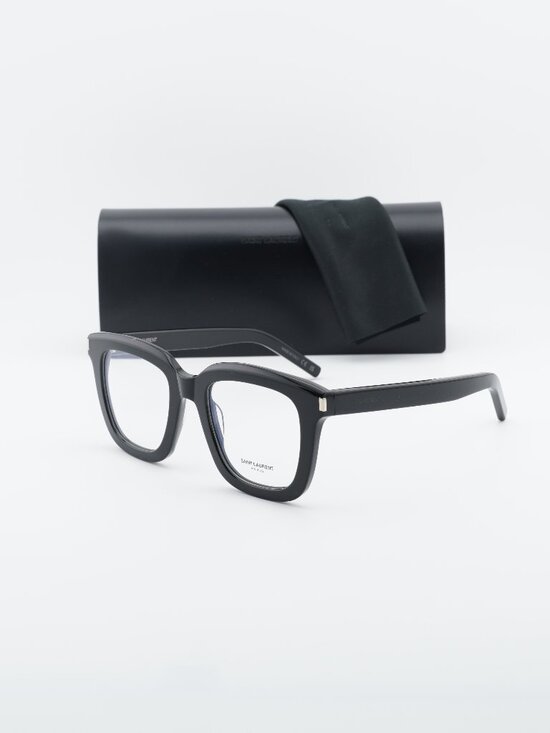 Saint Laurent SL465 OPT 001 Square Eyeglasses 51mm – Black main image 4